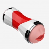 Двусторонний мастурбатор в колбе Power Grip Cup - вагина и ротик - Boys of Toys - в Самаре купить с доставкой