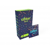 Светящиеся в темноте презервативы Expert Neon - 15 шт. - Expert - купить с доставкой в Самаре