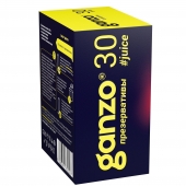 Ароматизированные презервативы Ganzo Juice - 30 шт. - Ganzo - купить с доставкой в Самаре