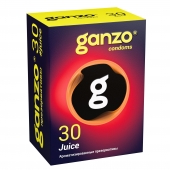 Ароматизированные презервативы Ganzo Juice - 30 шт. - Ganzo - купить с доставкой в Самаре