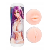 Двусторонний мастурбатор аниме - ротик и вагина - Tokyo Style - в Самаре купить с доставкой