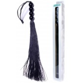 Черная силиконовая плеть - 37 см. - Boys of Toys - купить с доставкой в Самаре