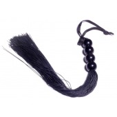 Черная силиконовая плеть - 37 см. - Boys of Toys - купить с доставкой в Самаре