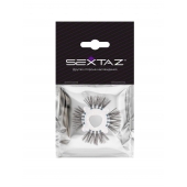 Эластичное эрекционное кольцо с черными «ресничками» - Sextaz - в Самаре купить с доставкой