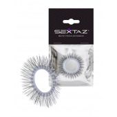 Круглое эрекционное кольцо с «ресничками» - Sextaz - в Самаре купить с доставкой