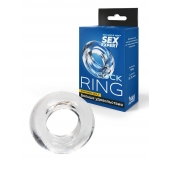 Прозрачное эрекционное кольцо-бублик - Sex Expert - в Самаре купить с доставкой