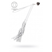 Белая кожаная плеть - 50 см. - Pecado - купить с доставкой в Самаре