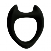Черное эрекционное кольцо с рожками Wooomy Toro M - Adrien Lastic - в Самаре купить с доставкой