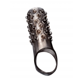 Дымчатая насадка на пенис с выпуклостями - 12 см. - Sex Expert - в Самаре купить с доставкой