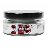 Массажная свеча «Спелая вишня» - 50 мл. - SGAN - купить с доставкой в Самаре