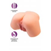 Телесный реалистичный мастурбатор-полуторс с 2 любовными входами - No Name - в Самаре купить с доставкой
