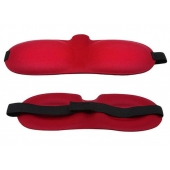 Красная глухая маска на резинке - Sitabella - купить с доставкой в Самаре