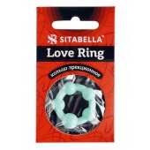 Цветное эрекционное кольцо с 5 бусинами Love Ring - Sitabella - в Самаре купить с доставкой