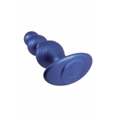 Синяя анальная елочка 5 Inch Silicone Anal Plug - 14 см. - NMC