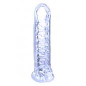 Прозрачная насадка-удлинитель Stretchy Touch - 18 см. - NMC - в Самаре купить с доставкой