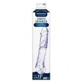 Прозрачная насадка-удлинитель Length Enhancer с подхватом - 22,3 см. - NMC - в Самаре купить с доставкой