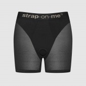 Трусики-шорты для фиксации насадок Strap-on-me Harness Lingerie Halo - size M - Strap-on-me - купить с доставкой в Самаре