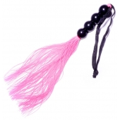 Розовая силиконовая плеть - 35,5 см. - Boys of Toys - купить с доставкой в Самаре