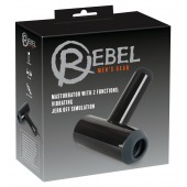 Черный мастурбатор с удобной ручкой Masturbator with 2 Functions - Orion - в Самаре купить с доставкой