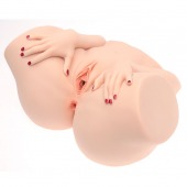 Телесный мастурбатор-полуторс Barbie - Naked Factory - в Самаре купить с доставкой