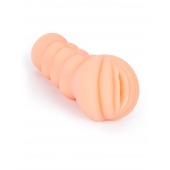 Телесный мастурбатор-вагина с эрекционными кольцами в комплекте - Sexy Girl - в Самаре купить с доставкой