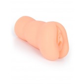 Телесный мастурбатор-вагина с 2 эрекционными кольцами в комплекте - Sexy Girl - в Самаре купить с доставкой