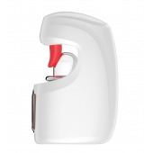 Белый мастурбатор с язычком и возвратно-поступательными движениями - Secwell - в Самаре купить с доставкой