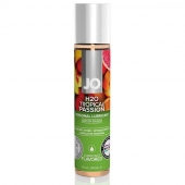 Смазка с ароматом тропических фруктов JO Flavored Tropical Passion - 30 мл. - System JO - купить с доставкой в Самаре