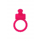 Розовое силиконовое виброкольцо A-toys - A-toys - в Самаре купить с доставкой