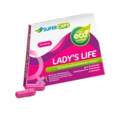 Возбуждающие капсулы Ladys Life - 14 капсул (0,35 гр.) - SuperCaps - купить с доставкой в Самаре
