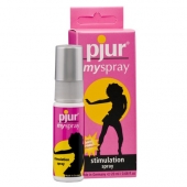 Возбуждающий женский спрей pjur MYSPRAY - 20 мл. - Pjur - купить с доставкой в Самаре