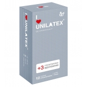 Презервативы с точками Unilatex Dotted - 12 шт. + 3 шт. в подарок - Unilatex - купить с доставкой в Самаре