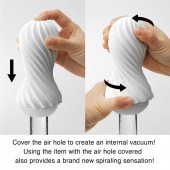 Мастурбатор FLEX Rocky Black с плотным рельефом - Tenga - в Самаре купить с доставкой