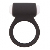Чёрное эрекционное виброкольцо LIT-UP SILICONE STIMU RING 3 BLACK - Dream Toys - в Самаре купить с доставкой