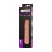 Насадка-удлинитель Extension sleeve телесного цвета - 18,5 см. - Sitabella - в Самаре купить с доставкой