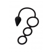 Тройное эрекционное кольцо с анальным хвостом Drop S-size - Erotist Adult Toys - в Самаре купить с доставкой