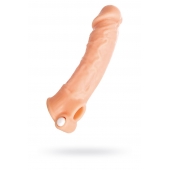 Удлиняющая насадка на пенис с вибрацией - 18,5 см. - ToyFa - в Самаре купить с доставкой