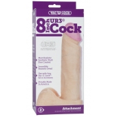 Ультрареалистичная насадка для трусиков Vac-U-Lock 8  ULTRASKYN Cock - 20,57 см. - Doc Johnson - купить с доставкой в Самаре
