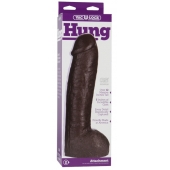 Большая насадка для трусиков Vac-U-Lock Realistic Hung - 31,7 см. - Doc Johnson - купить с доставкой в Самаре