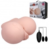 Вагина и анус с вибрацией CrazyBull Vagina and Ass - Baile - в Самаре купить с доставкой
