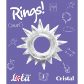 Прозрачное эрекционное кольцо Rings Cristal - Lola Games - в Самаре купить с доставкой