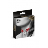 Красный чокер с замком в форме сердца - Bijoux Pour Toi - купить с доставкой в Самаре