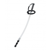 Силиконовый уретральный плаг со сменными фиксирующими кольцами Metal - ToyFa - купить с доставкой в Самаре