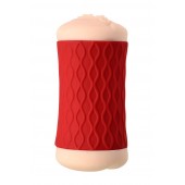 Двухсторонний мастурбатор JOS  NADIN в красном цилиндре - JOS - в Самаре купить с доставкой