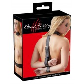 Фиксация на шею и запястья Bad Kitty Neck and Hand Restraints - Orion - купить с доставкой в Самаре