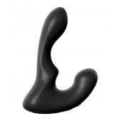 Черный анальный вибростимулятор P-Spot Milker - 14 см. - Pipedream - в Самаре купить с доставкой