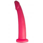 Розовый стимулятор простаты из геля - 18 см. - LOVETOY (А-Полимер) - в Самаре купить с доставкой
