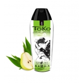 Интимный гель TOKO Pear   Exotic Green Tea с ароматом груши и зеленого чая - 165 мл. - Shunga - купить с доставкой в Самаре