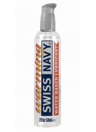 Разогревающий лубрикант на водной основе Swiss Navy Warming Lube - 59 мл. - Swiss navy - купить с доставкой в Самаре