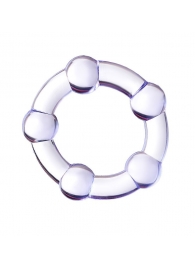 Фиолетовое эрекционное кольцо A-Toys - A-toys - в Самаре купить с доставкой